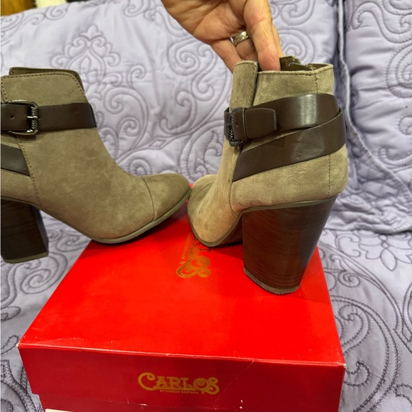 Carlos Santana harvest Gray booties - Picture 3 of 6